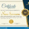 Elegant Certificate Template Vector With Luxury And Modern In Elegant Certificate Templates Free