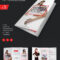 Elegant Fashion A3 Tri Fold Brochure Template | Free Intended For Tri Fold Brochure Publisher Template