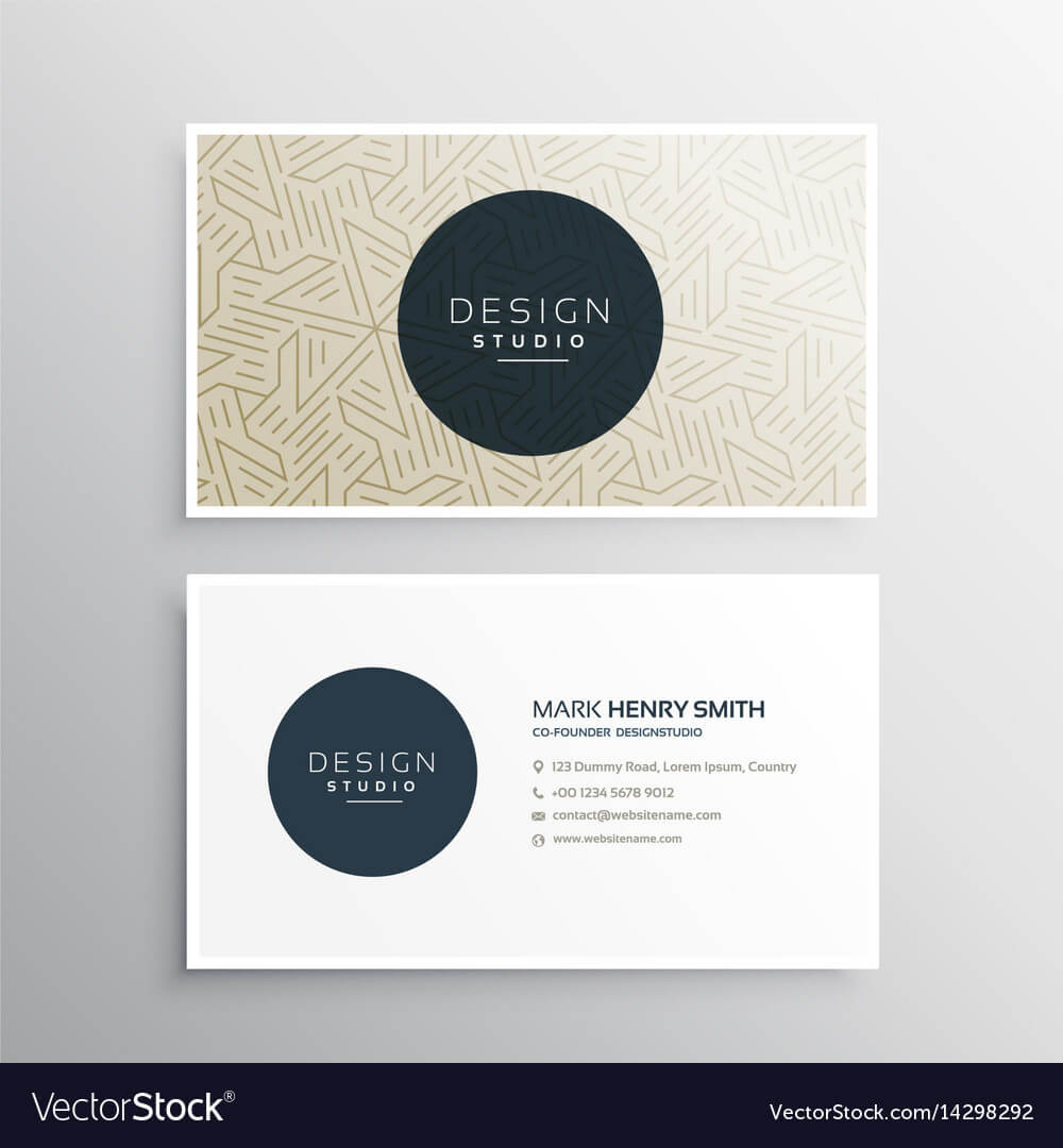 Elegrant Business Company Visiting Card Template Within Company Business Cards Templates