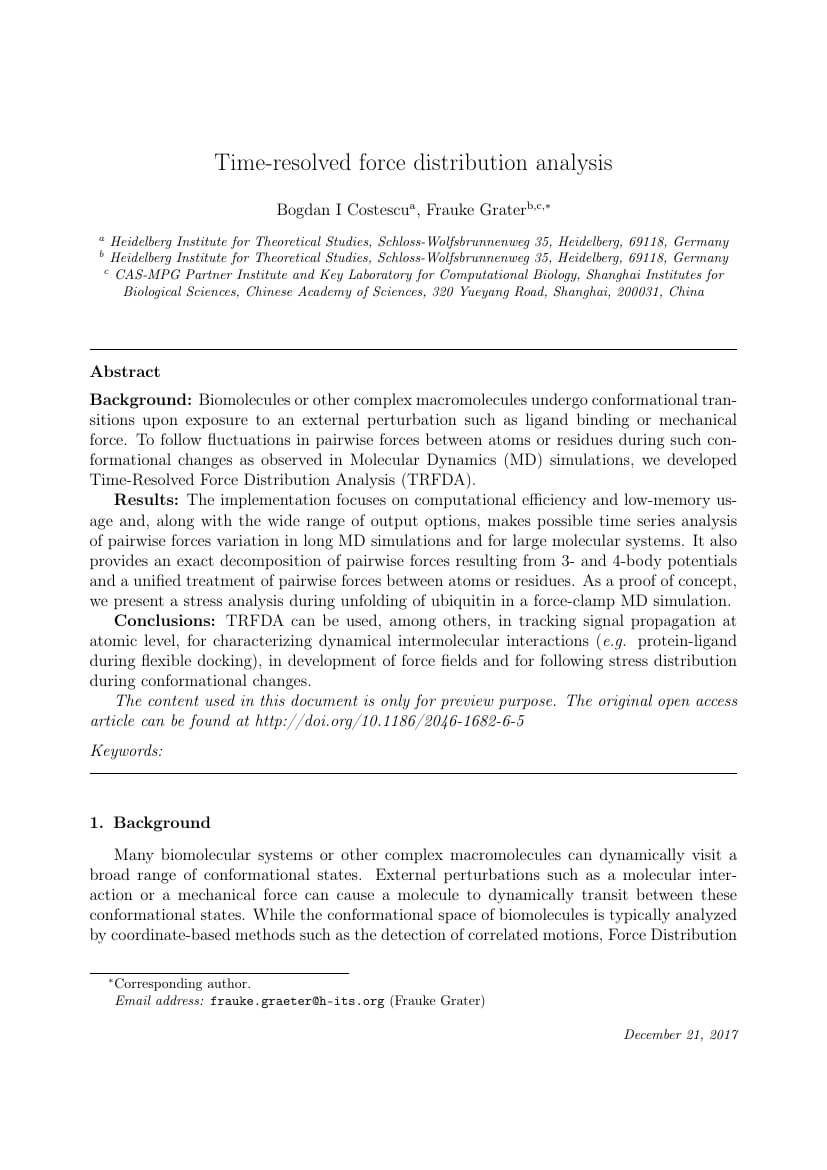 Elsevier - Trends In Immunology Template In Journal Paper Template Word