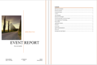 Event Report Template - Microsoft Word Templates with regard to Simple Report Template Word