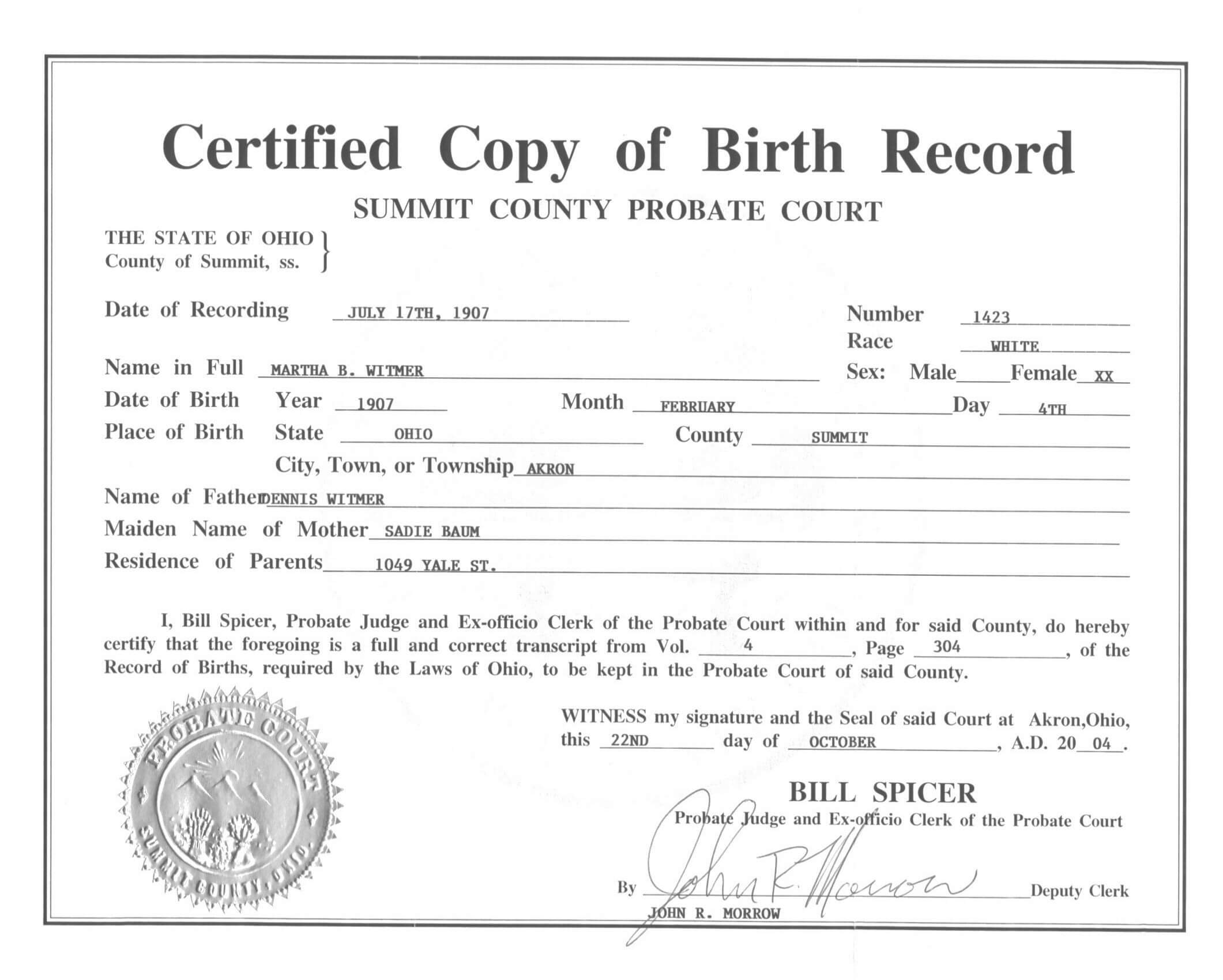 🥰free Printable Certificate Of Birth Sample Template🥰 Within Birth Certificate Template Uk