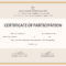🥰free Printable Certificate Of Participation Templates (Cop)🥰 for Certification Of Participation Free Template