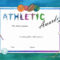 F264F Certificates Templates For Word And Sports Day Regarding Athletic Certificate Template