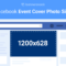 Facebook Event Photo Size (2019) + Free Templates & Guides Intended For Photoshop Facebook Banner Template