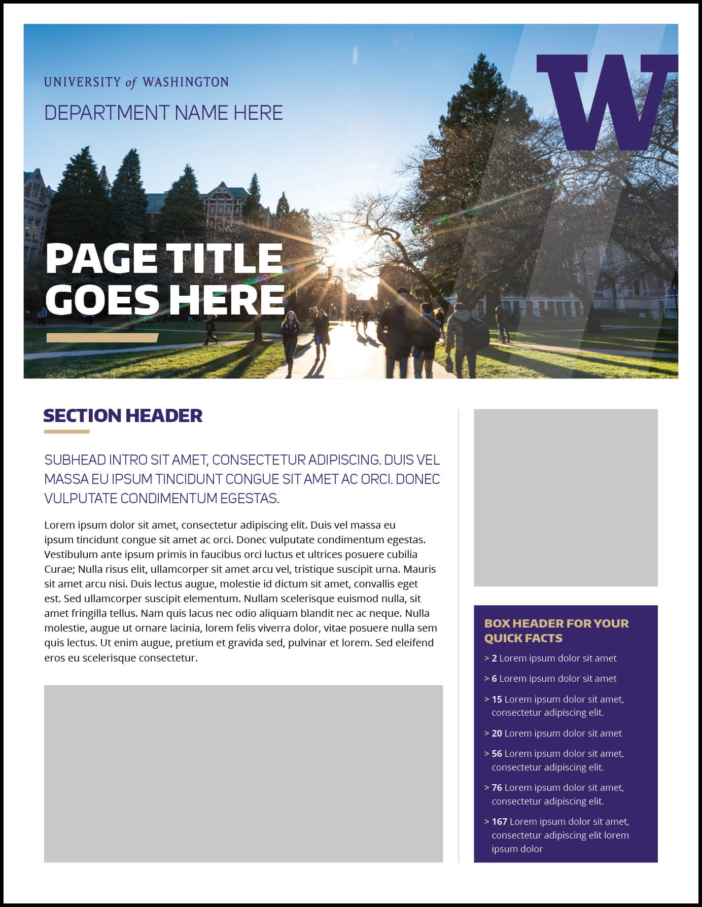 Fact Sheet | Uw Brand Intended For Fact Sheet Template Microsoft Word