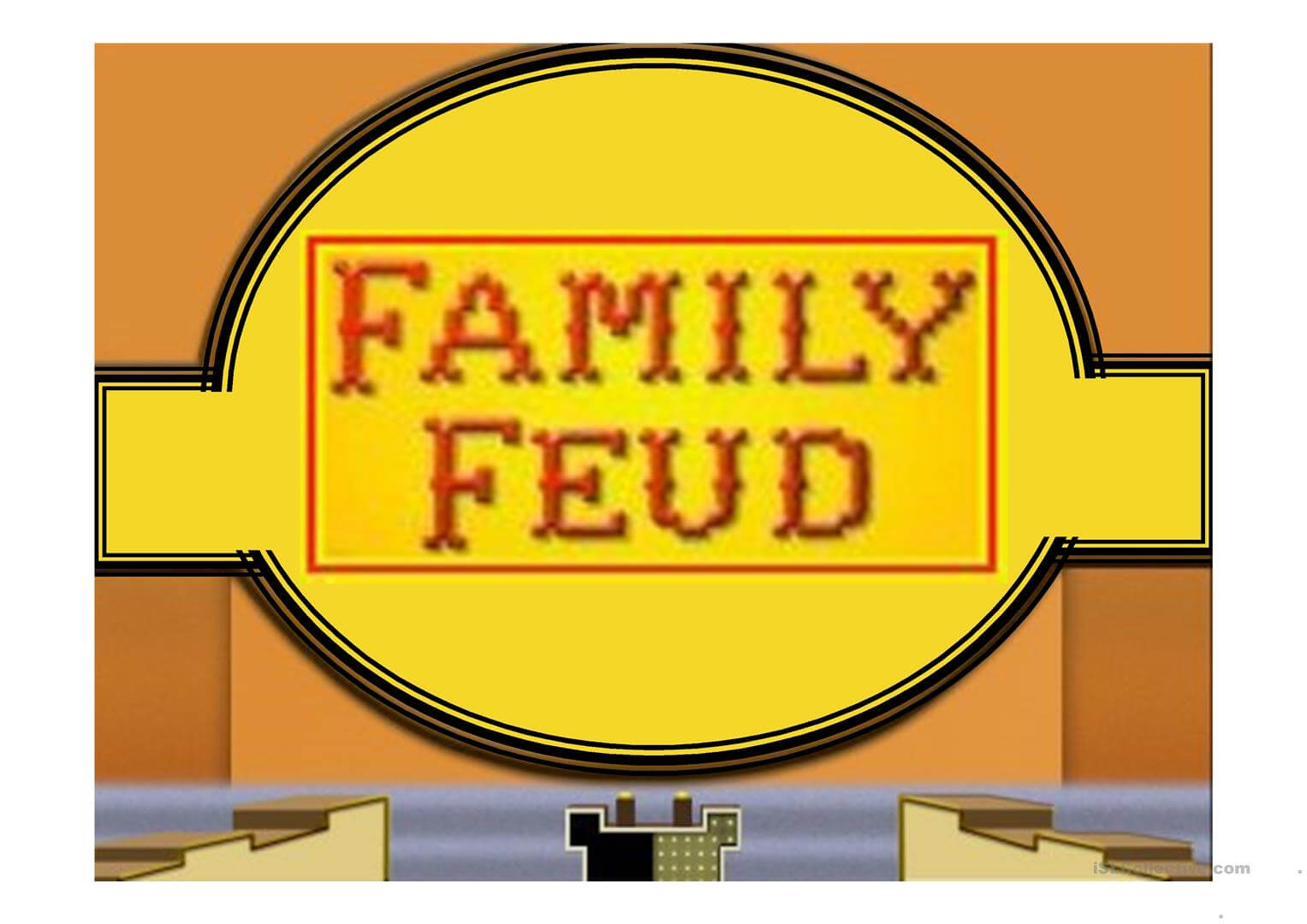 Family Feud Game Power Point Template – English Esl Powerpoints In Family Feud Powerpoint Template Free Download