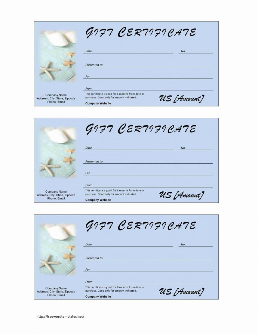 Fantastic Spa Gift Certificate Template Ideas Day Free Pertaining To Spa Day Gift Certificate Template