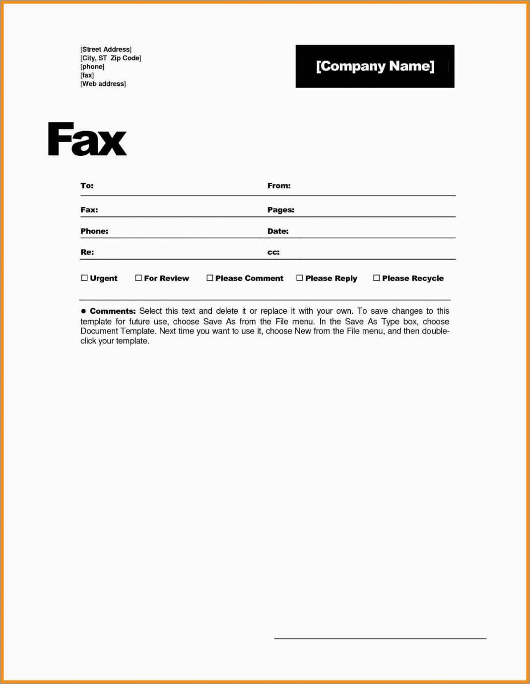 Fax Cover Sheet Plate Word Spreadsheet Examples Page Free In Fax Cover Sheet Template Word 2010