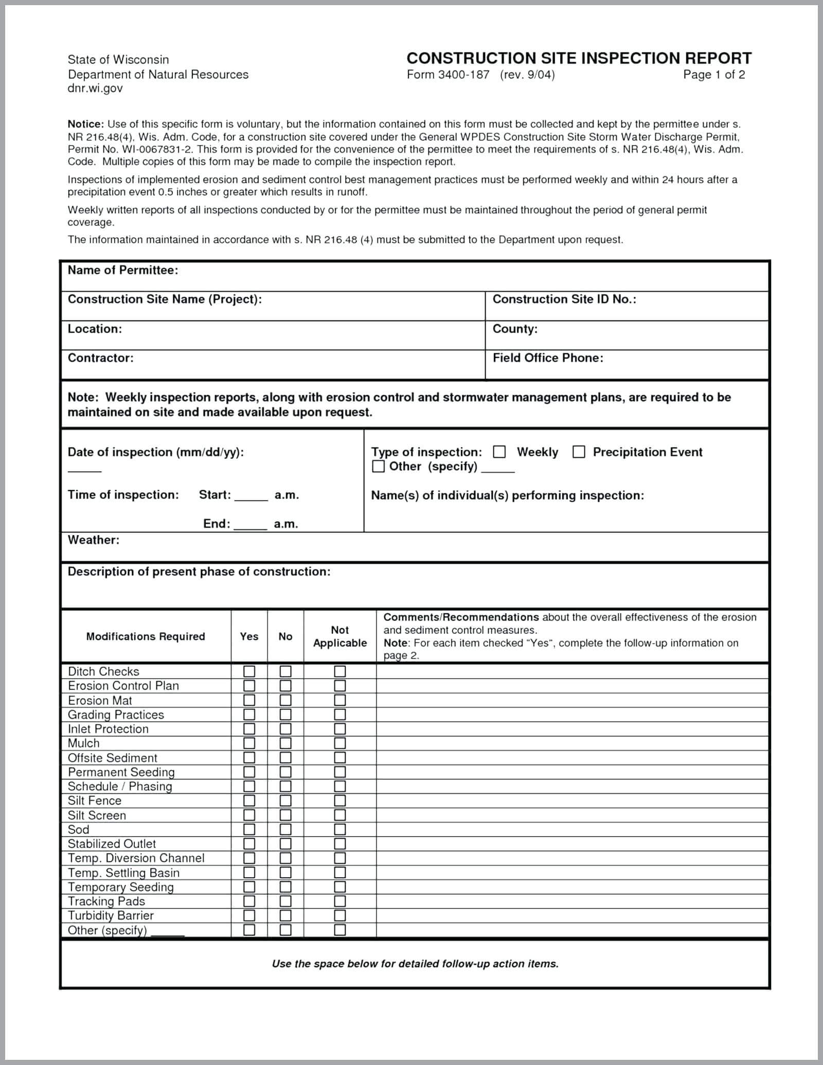 Fire Drill Evacuation Checklist Format Example Construction With Fire Evacuation Drill Report Template