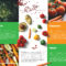 Food Brochure Template Inside Nutrition Brochure Template