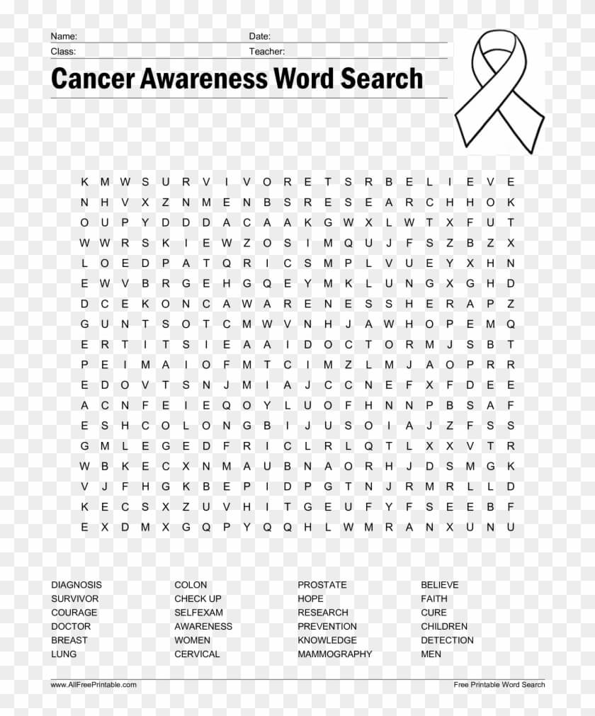 Free Awareness Word Search Templates At Awareness Word With Regard To Blank Word Search Template Free