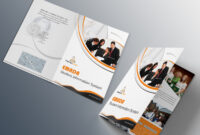 Free Bi-Fold Brochure Psd On Behance throughout 2 Fold Brochure Template Psd