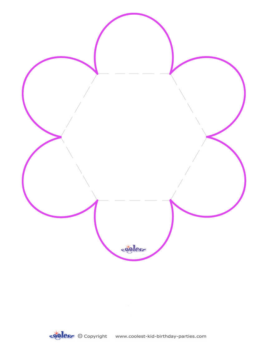 Free Blank Flower Template, Download Free Clip Art, Free Intended For Blank Pattern Block Templates