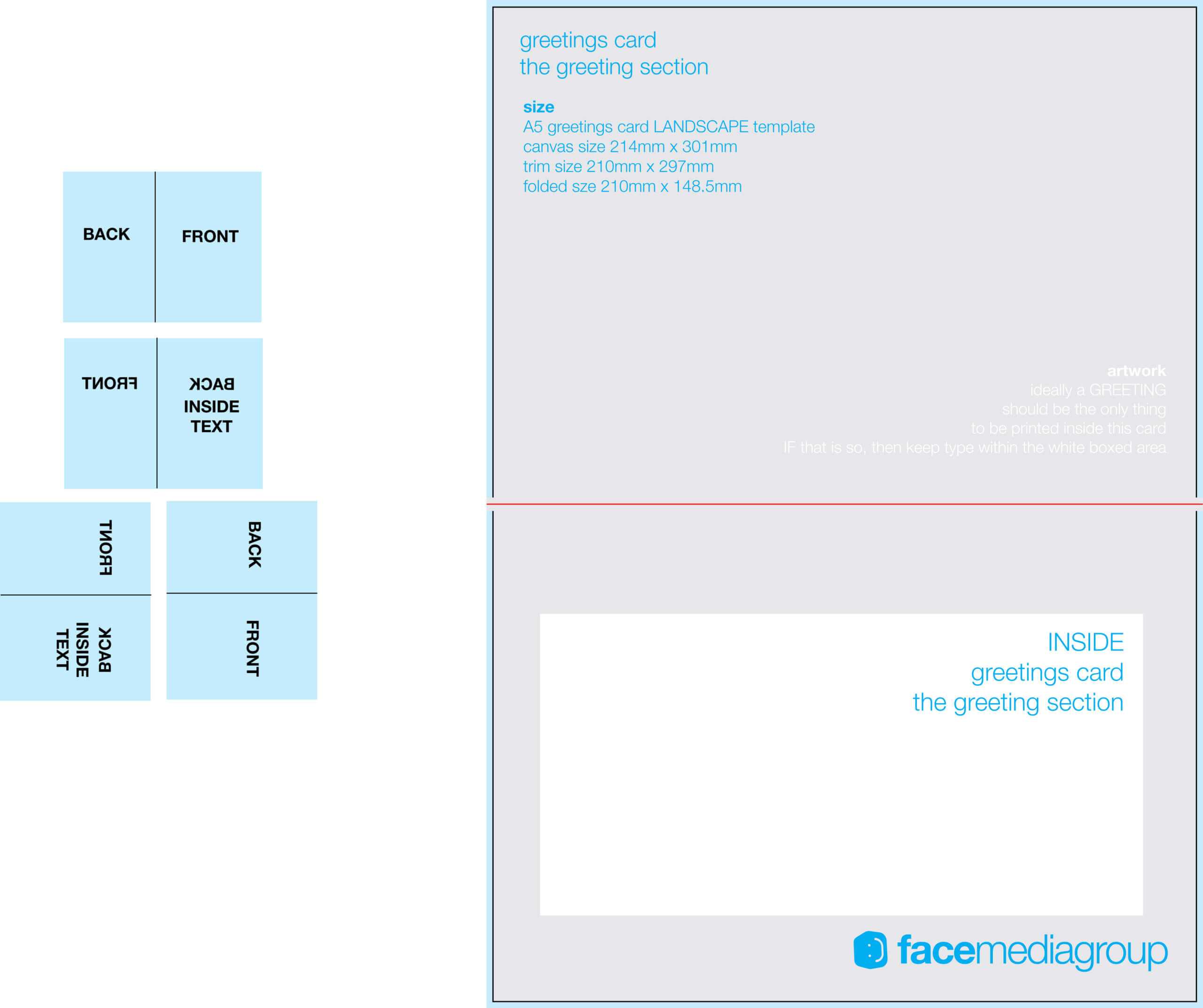 Free Blank Greetings Card Artwork Templates For Download Pertaining To Greeting Card Layout Templates