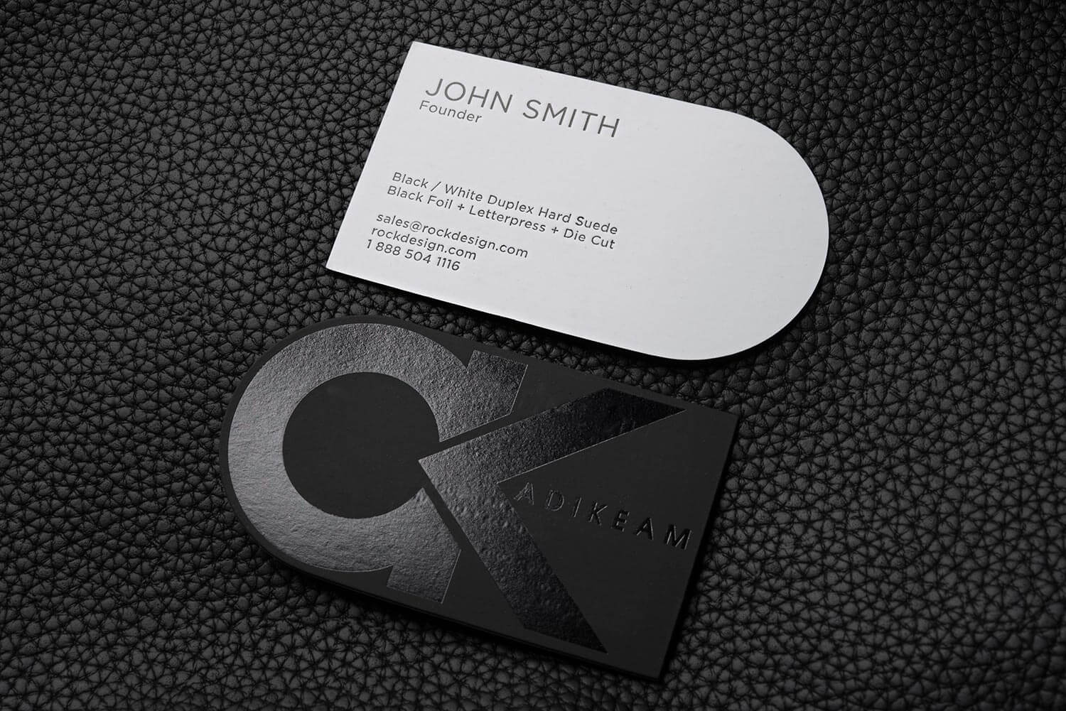Free Bold And Creative Black And White Business Card Pertaining To Black And White Business Cards Templates Free