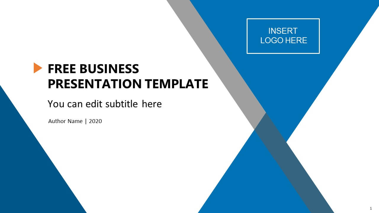 Free Business Presentation Template Inside Powerpoint Sample Templates Free Download
