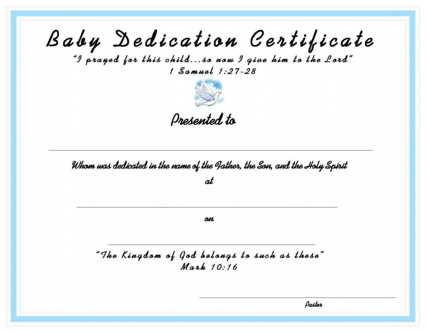 Free Certificate Template Word New Catholic Baptism Intended For Baptism Certificate Template Word