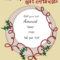 Free Christmas Gift Certificate Template | Customize Online For Printable Gift Certificates Templates Free
