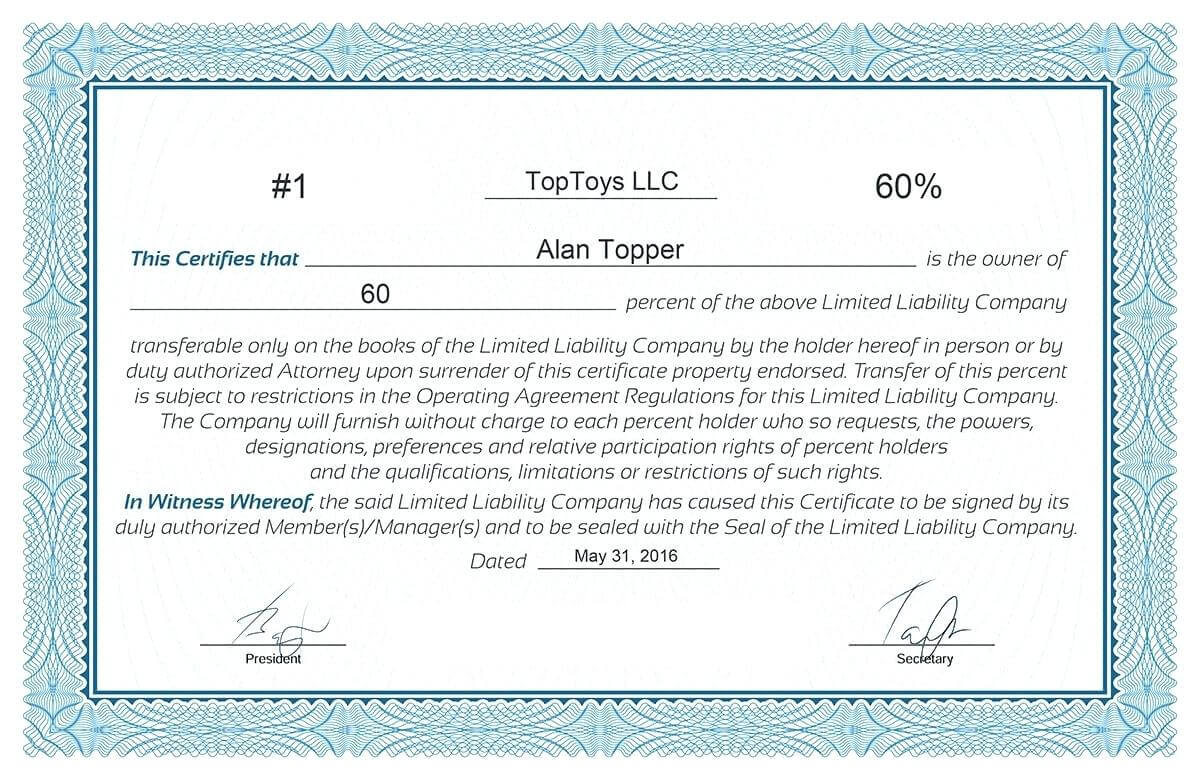 Free Company Share Certificate Template – Neyar Intended For Share Certificate Template Australia