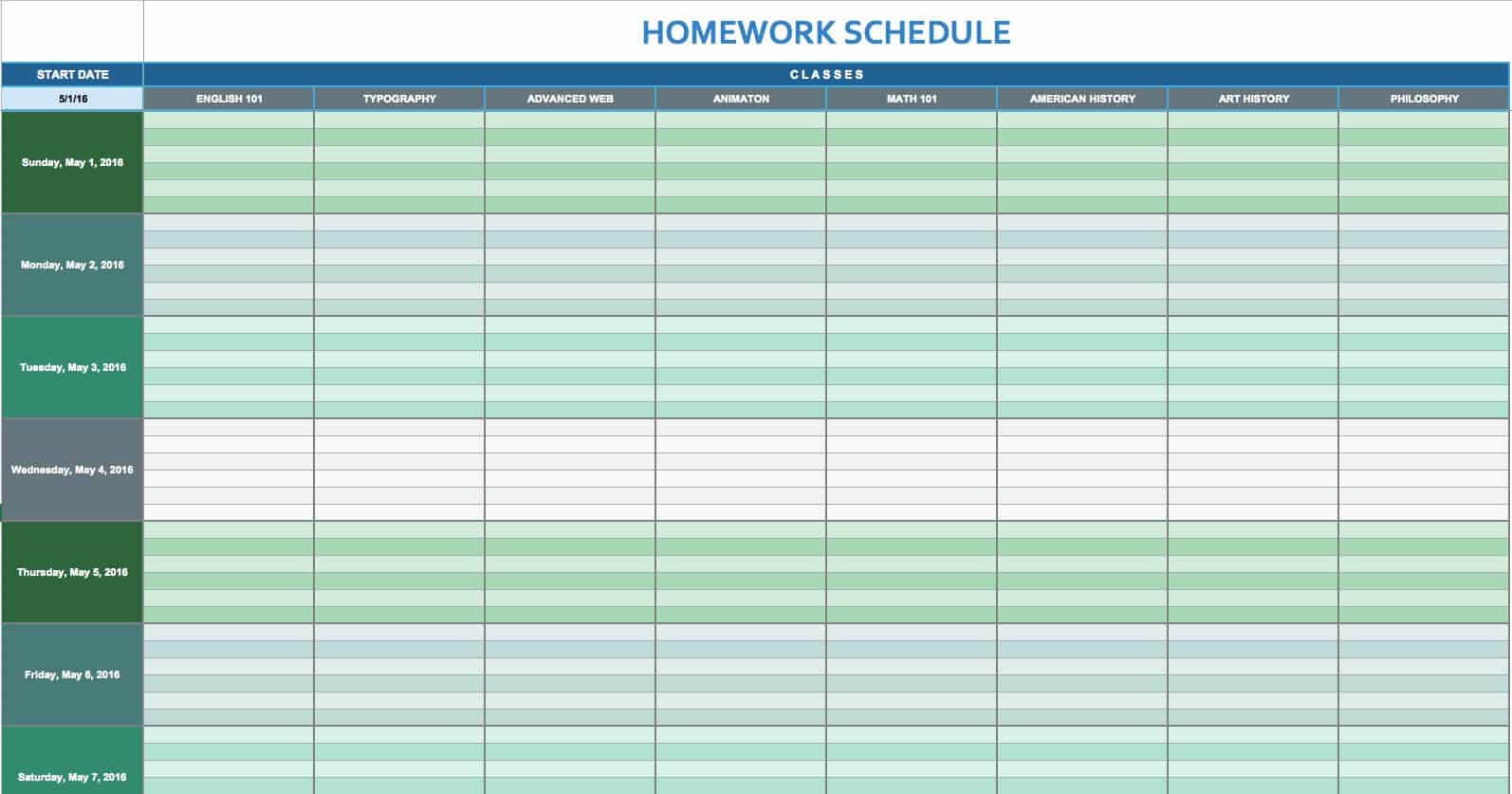 Free Daily Schedule Templates For Excel – Smartsheet Pertaining To Daily Report Sheet Template