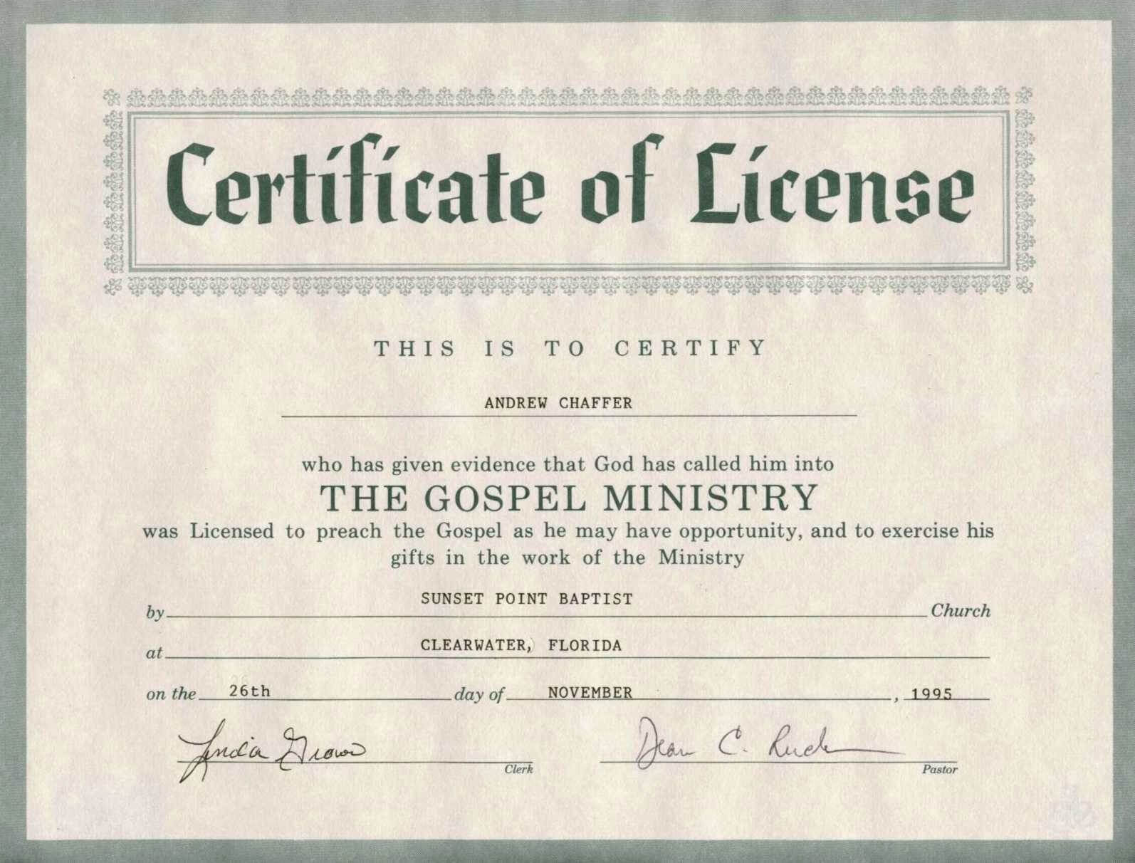 Free Deacon Ordination Certificate Template New Minister With Regard To Free Ordination Certificate Template