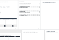 Free Disaster Recovery Plan Templates | Smartsheet in Dr Test Report Template
