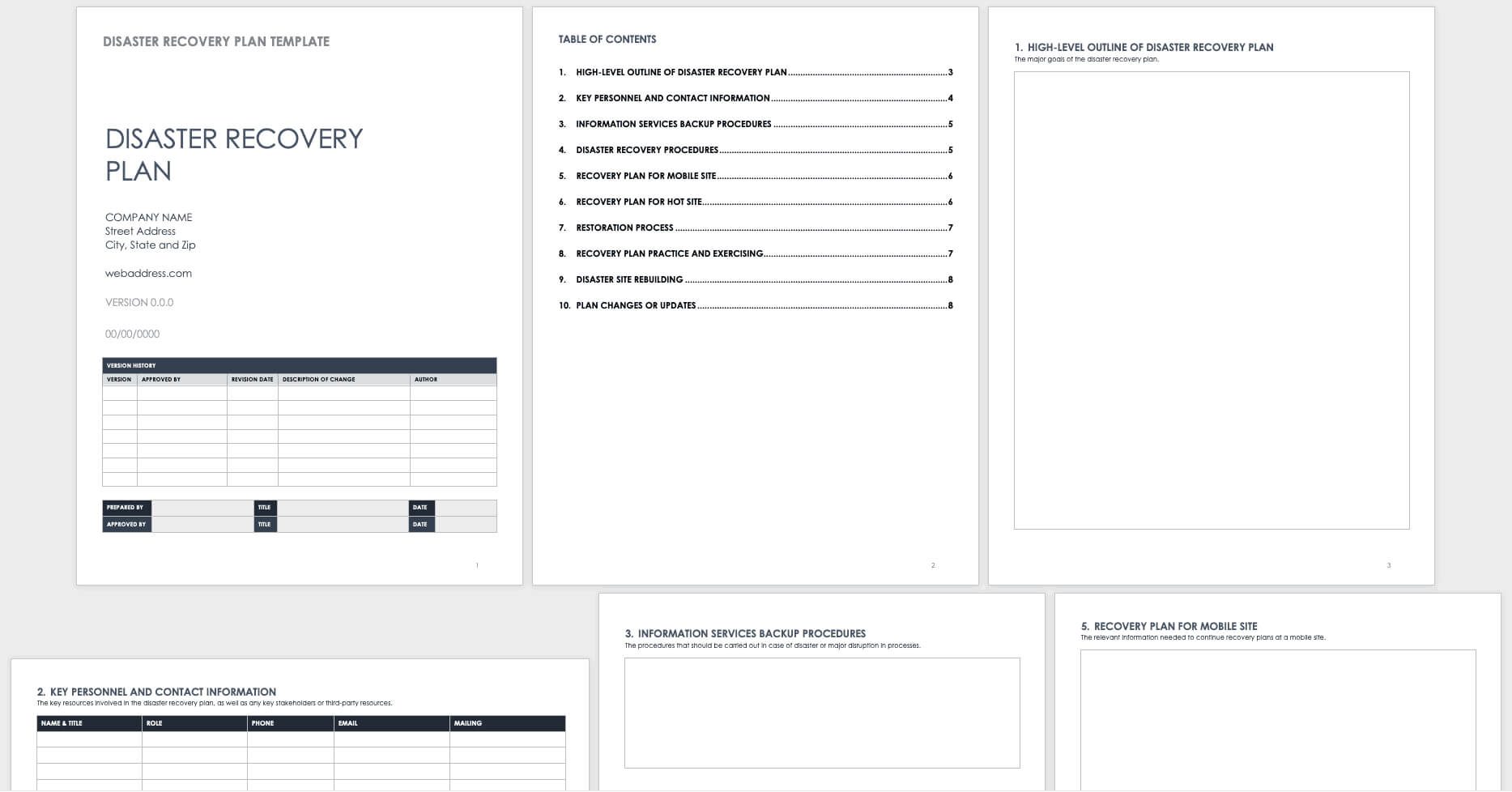 Free Disaster Recovery Plan Templates | Smartsheet In Dr Test Report Template