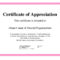 Free Employee Appreciation Certificate Template Free In Promotion Certificate Template