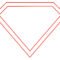 Free Empty Superman Logo, Download Free Clip Art, Free Clip regarding Blank Superman Logo Template