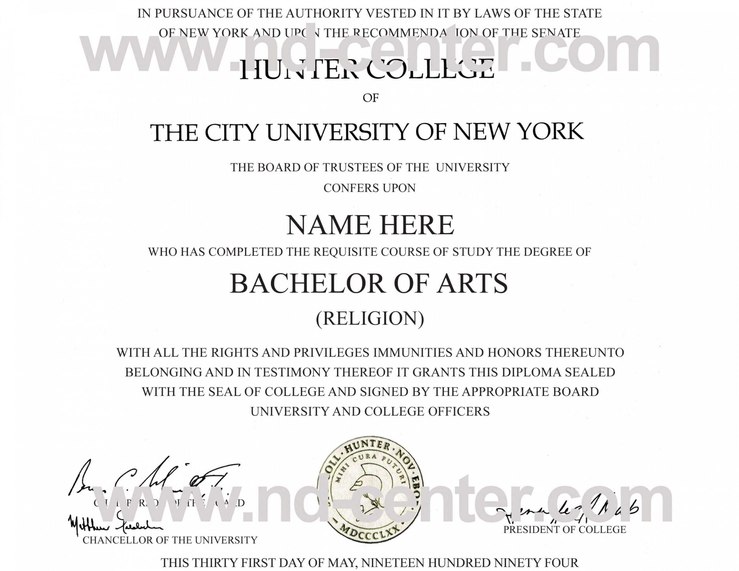 Free Free Printable College Degrees Ajancicerosco College Within University Graduation Certificate Template