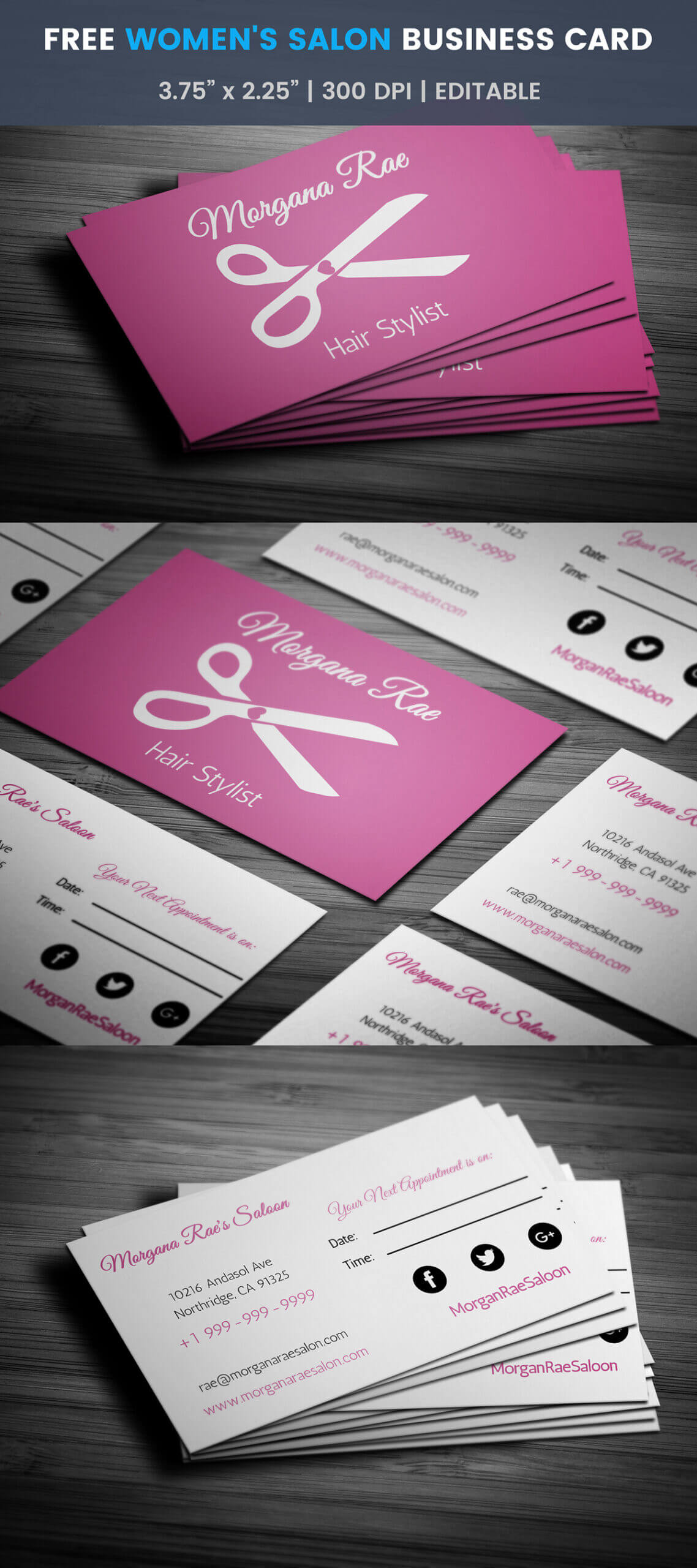 Free Hairstylist Business Card Template On Student Show For Hairdresser Business Card Templates Free