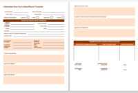 Free Incident Report Templates &amp; Forms | Smartsheet regarding Incident Report Log Template
