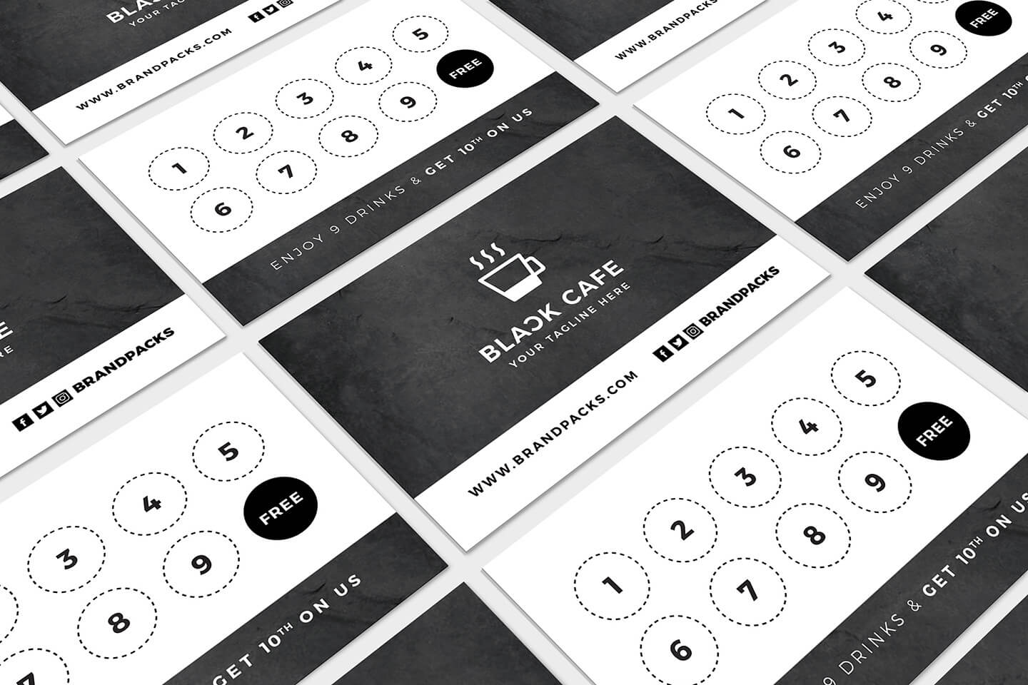 Free Loyalty Card Templates – Psd, Ai & Vector – Brandpacks For Loyalty Card Design Template