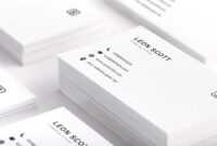 Free Minimal Elegant Business Card Template (Psd) regarding Photoshop Name Card Template