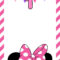 Free Minnie Mouse 1St Birthday Invitation Templates – Bagvania Inside Minnie Mouse Card Templates