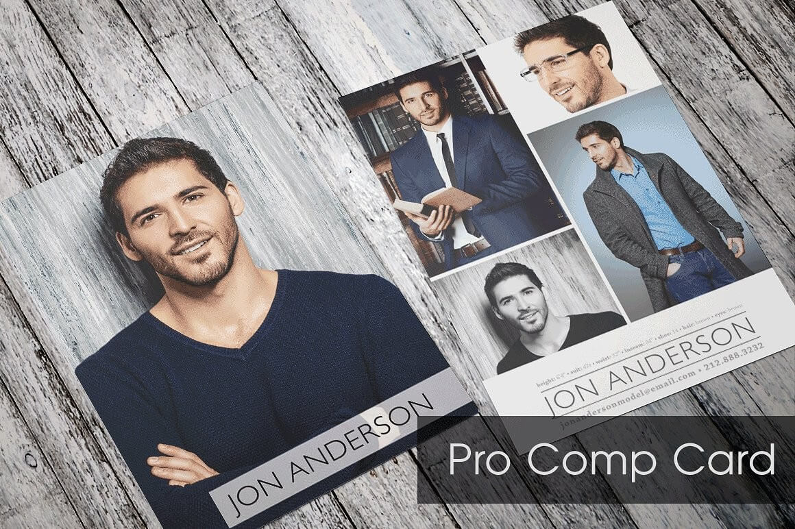 Free Model Comp Card Maker – Carlynstudio Intended For Model Comp Card Template Free