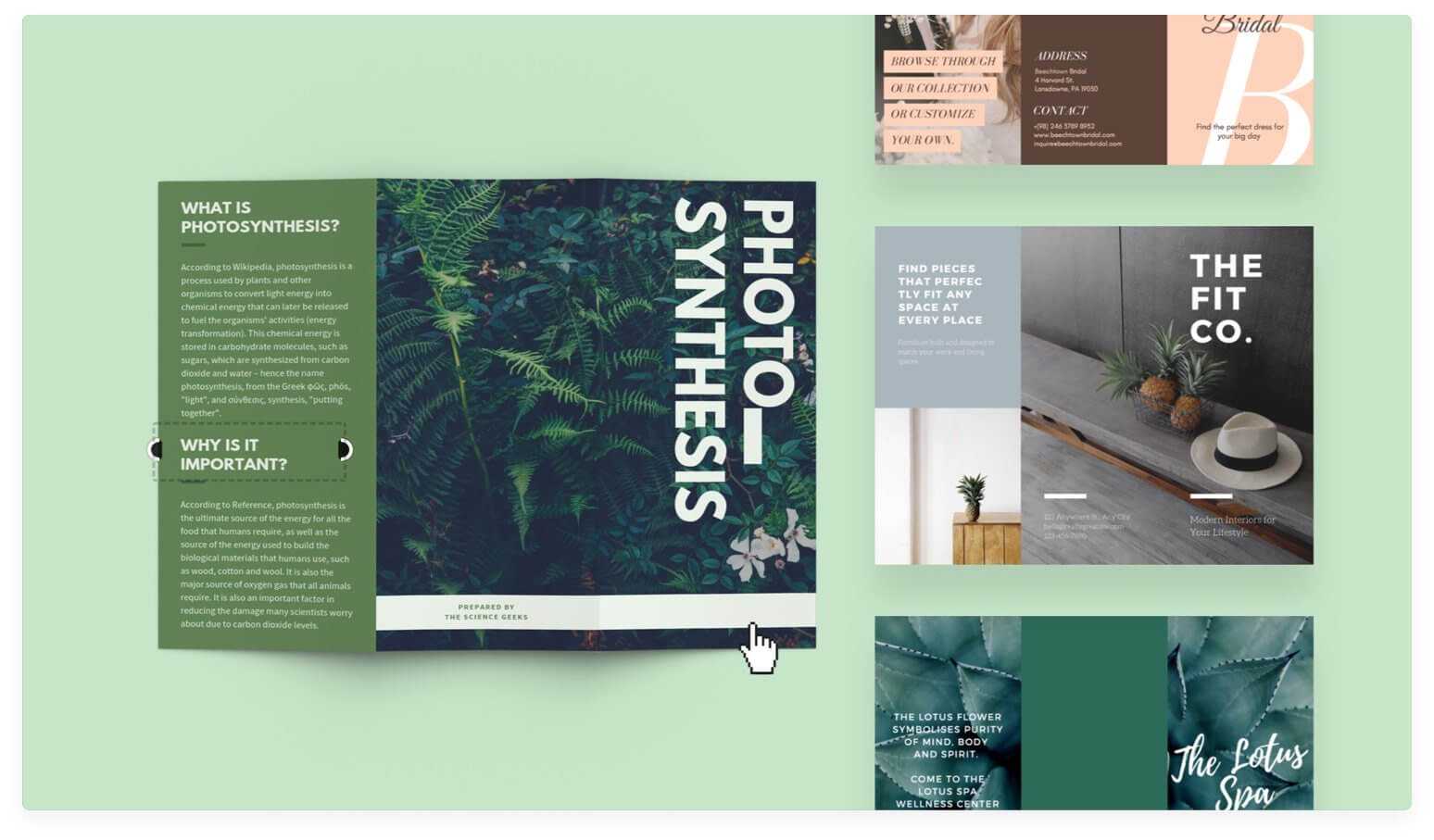 Free Online Brochure Maker: Design A Custom Brochure In Canva Regarding Product Brochure Template Free