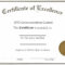 Free Online Certificate Template | Certificate Templates With Generic Certificate Template