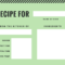 Free Online Recipe Card Maker: Design A Custom Recipe Card Throughout Recipe Card Design Template