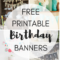Free Printable Birthday Banners – The Girl Creative In Diy Banner Template Free