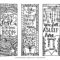 Free Printable Coloring Bookmarks Templates Blank Funeral In Free Blank Bookmark Templates To Print