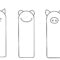 Free Printable Coloring Bookmarks Templates Free Printable Intended For Free Blank Bookmark Templates To Print