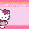 Free Printable Hello Kitty Birthday Invitations – Bagvania with Hello Kitty Birthday Card Template Free