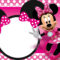 Free Printable Minnie Mouse Birthday Invitations – Bagvania In Minnie Mouse Card Templates
