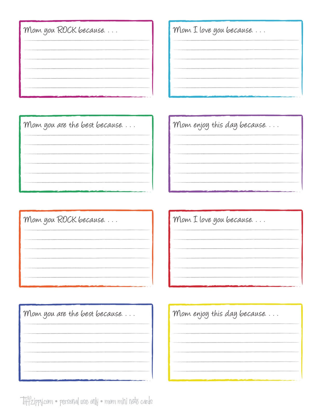 Free Printable Note Cards Template | Template Business Psd In 3 By 5 Index Card Template