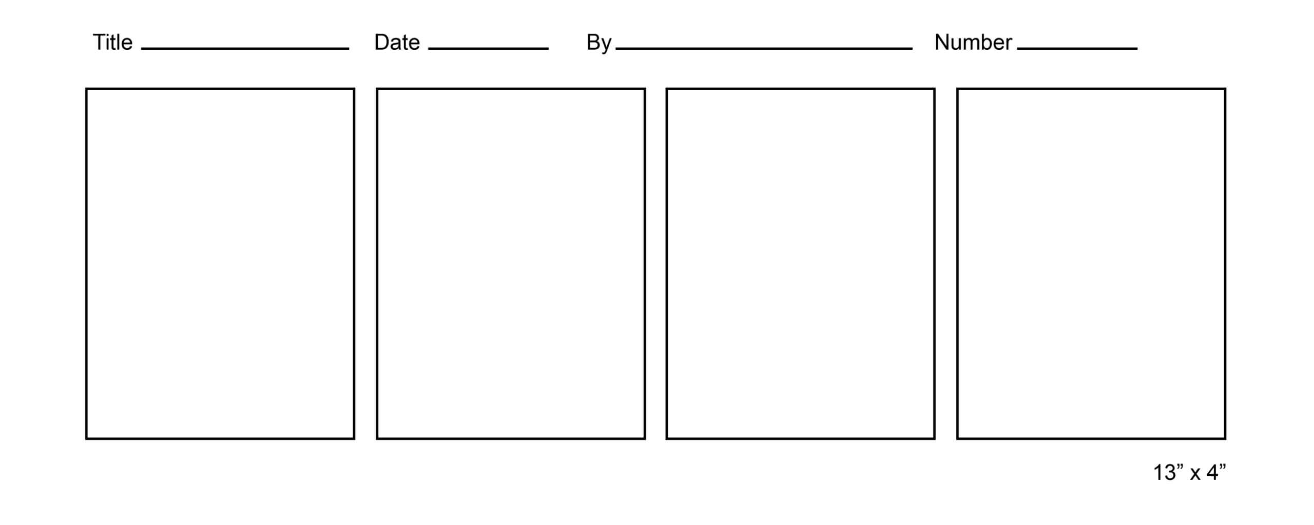 Free Printable Storyboard Template, Download Free Clip Art Pertaining To Printable Blank Comic Strip Template For Kids