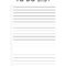 Free Printable To Do Checklist Template – Paper Trail Design Throughout Blank To Do List Template