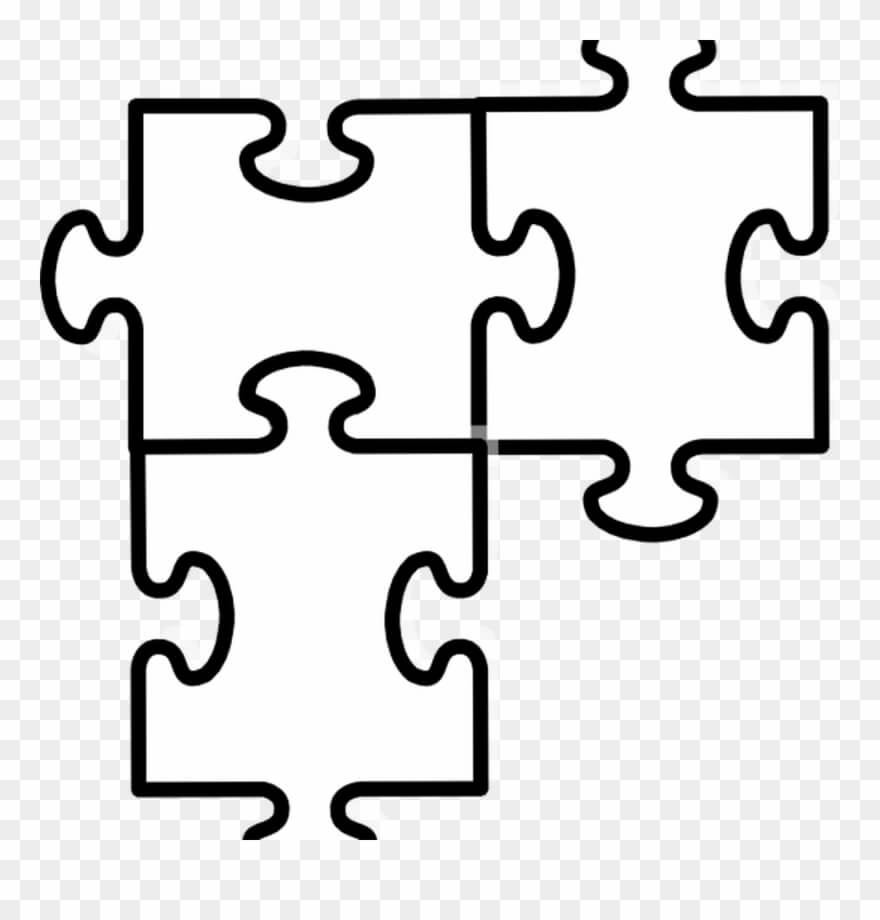 Free Puzzle Pieces Template Download Free Clip Art – Two Inside Blank Jigsaw Piece Template