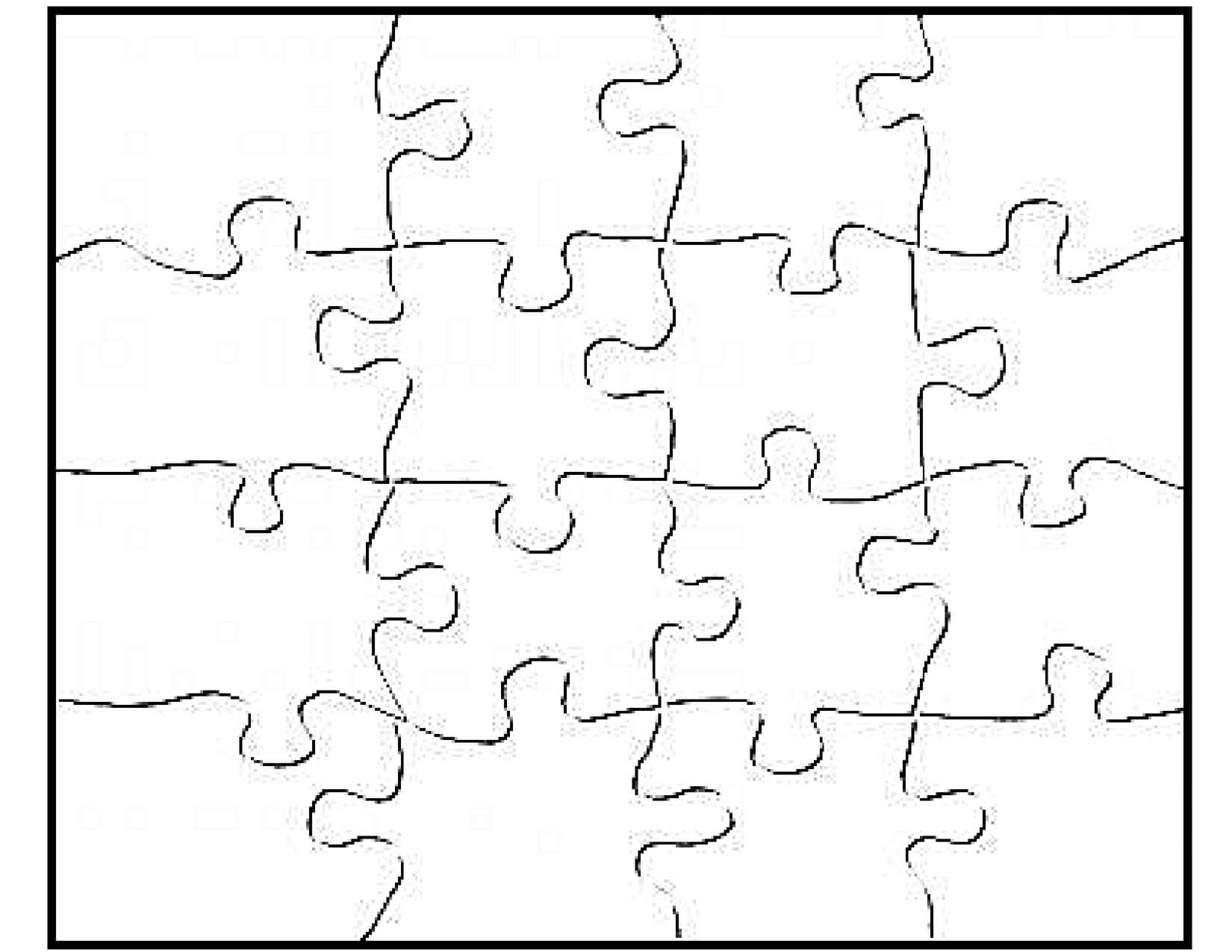 Free Puzzle Template, Download Free Clip Art, Free Clip Art Intended For Blank Jigsaw Piece Template